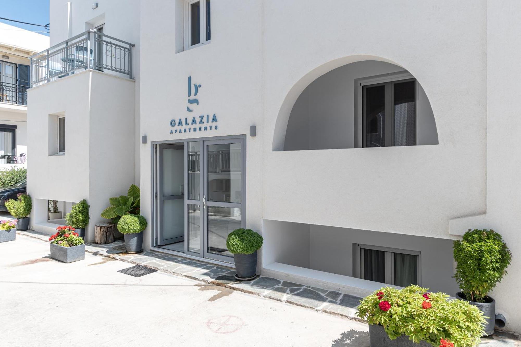Galazia Boutique Apartments Naxos City Exteriér fotografie